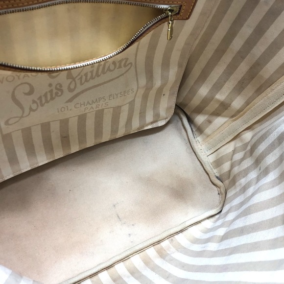 Louis Vuitton Monogram Rayleur Neverfull MM Tote Bag Brown - Picture 8 of 10